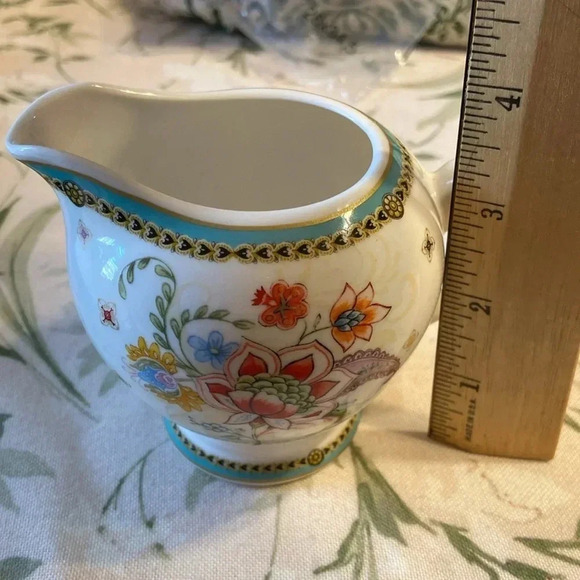 Grace Teaware Multicolor Floral Creamer - Picture 9 of 10